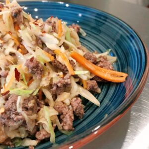 Spicy Egg Roll in a Bowl